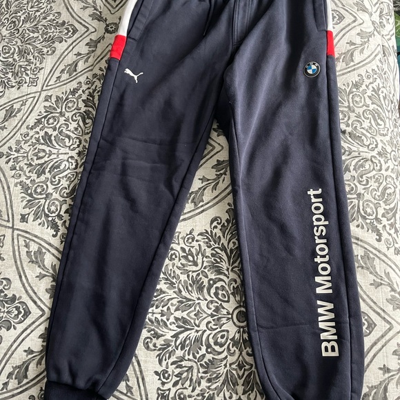 Puma BMW Black Track Pants - Picture 2 of 4